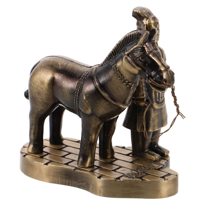 Retro Terracotta Warriors and Horses Ornaments Chinese Desktop Small gallery