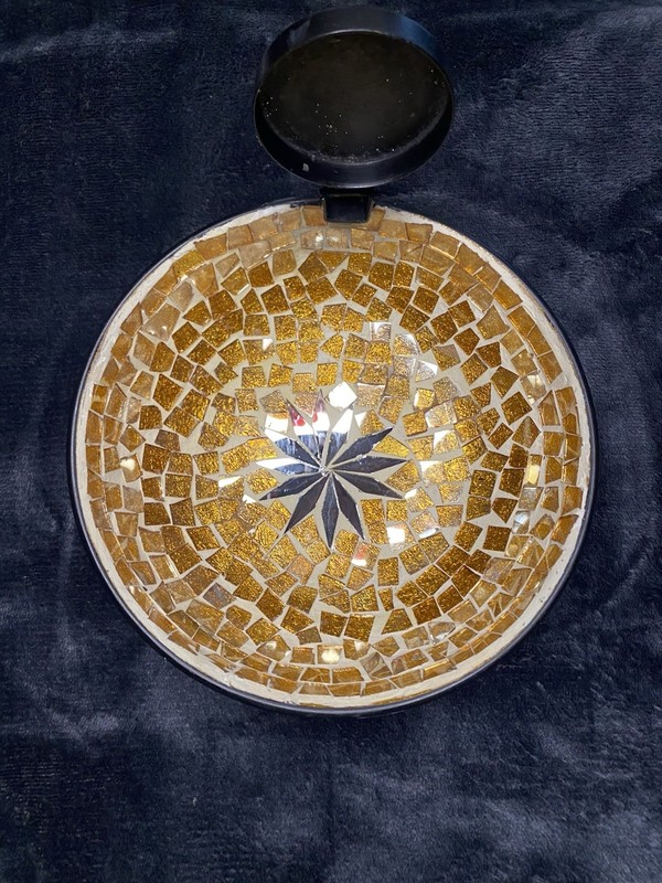 Bowl Wall Hanging Candle Holder Decoratetive
