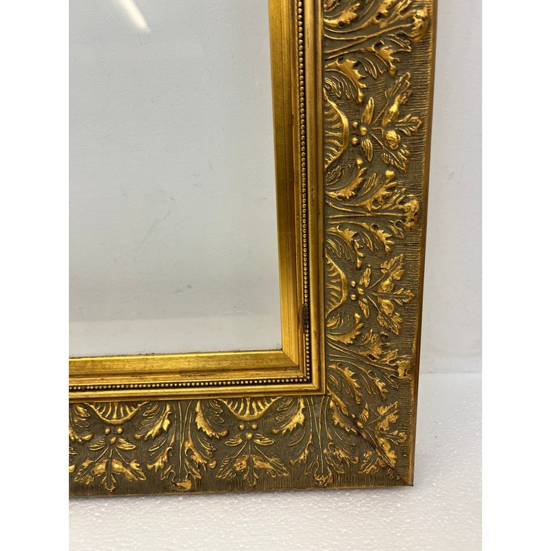 Modern Gold Ornate Picture Frame Fits 18x24 Large Floral Relief Deep Vintage gallery