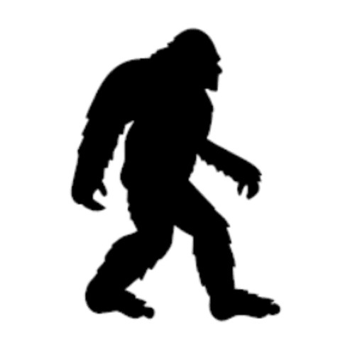Bigfoot Decal – Multiple Sizes & Colors – Sasquatch Funny Forest Window Bumper