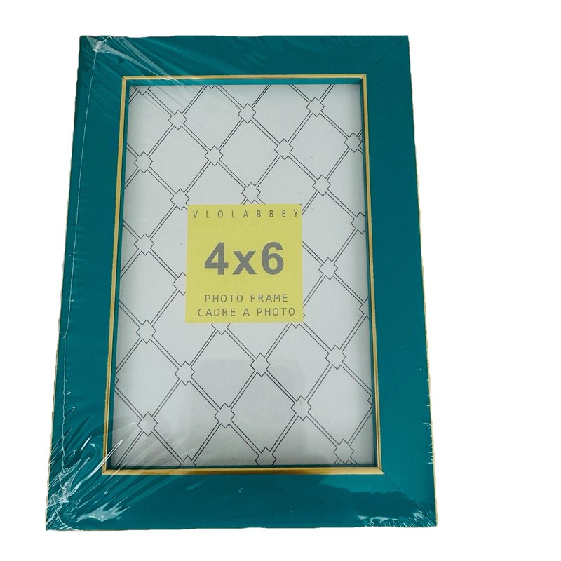 4x6 VIOLABBEY Colorful Picture Frame Tempered Glass, Wood Plastic Composite gallery