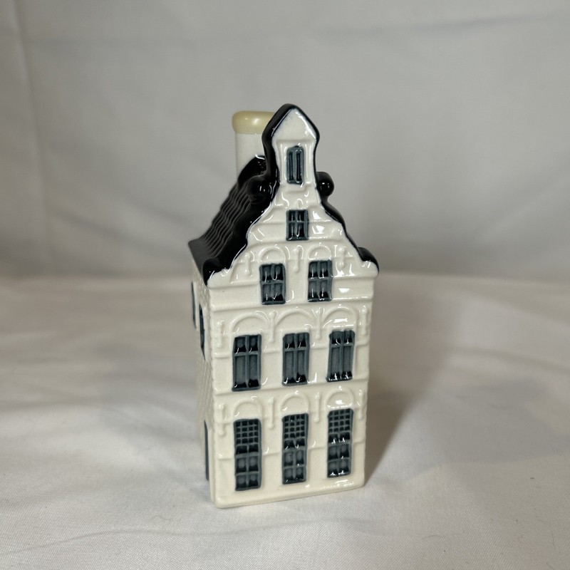 KLM Bols Blue Delft House #25 2014 Dutch Canal House Collectible Amsterdam