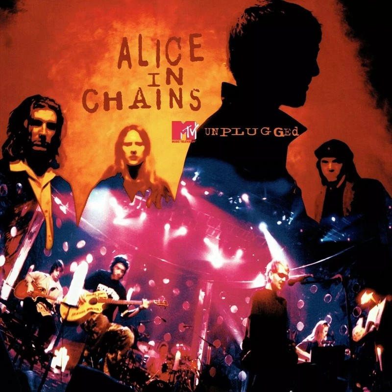 ALICE IN CHAINS Unplugged Music Album Cover Poster Print 12 x 12