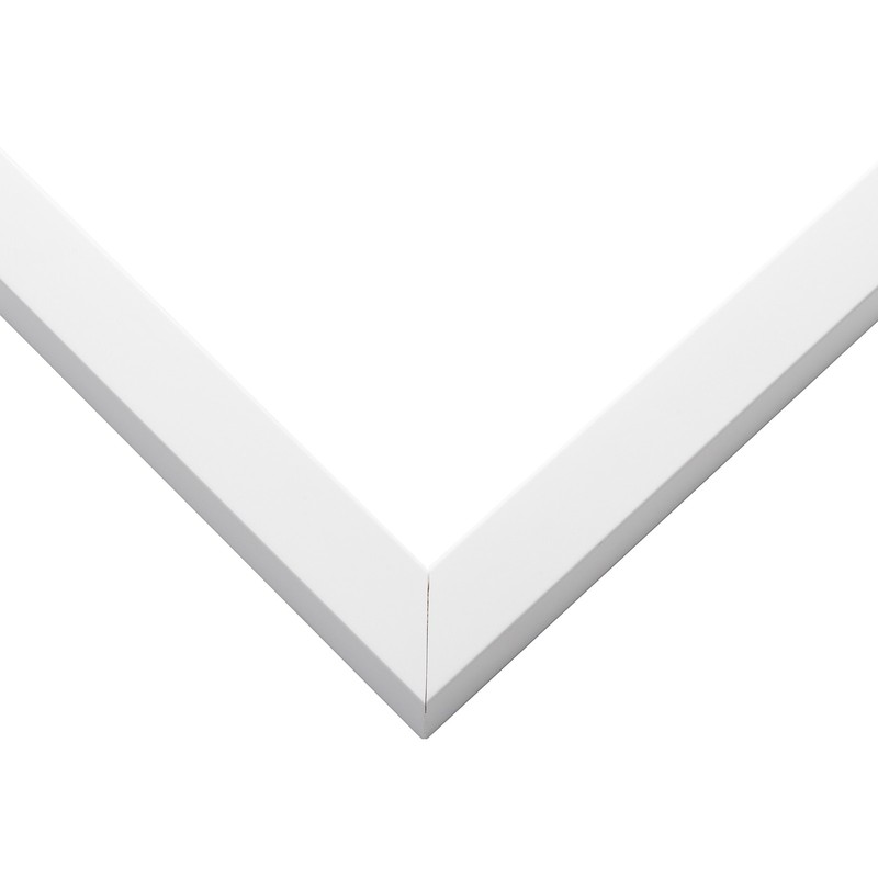 20×5 IN Shadow Box Frame White | 1 Inches Deep Real Wood Contemporary Shadowbox