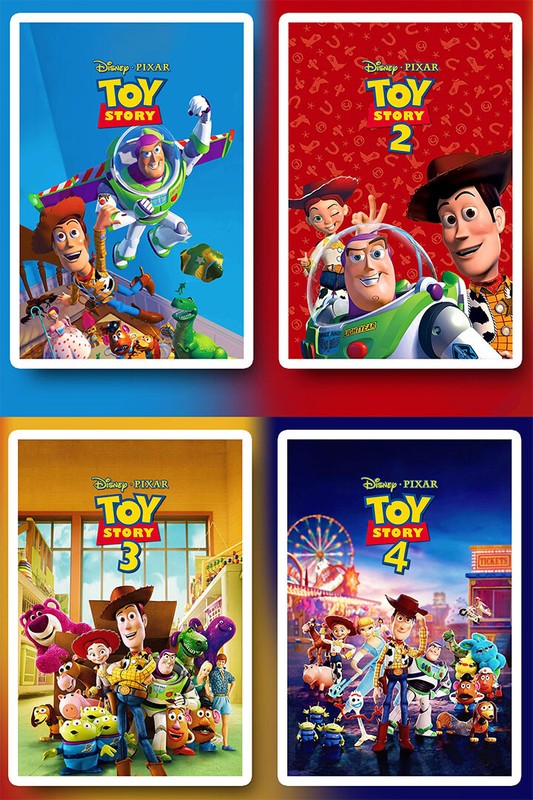 Toy Story Animation Adventure Comedy Painting Wall Art Home Decor - POSTER 20x30