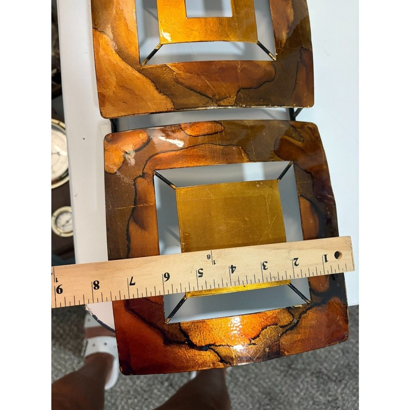 copper toned Metal Wall Art 33x8 gallery