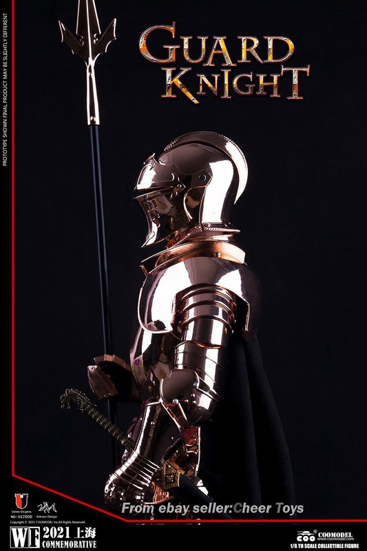 2021 WF 1/6 COOMODEL NO.SE2006 SERIES OF EMPIRES LIFEGUARD KNIGHT WF ROSE GOLD gallery