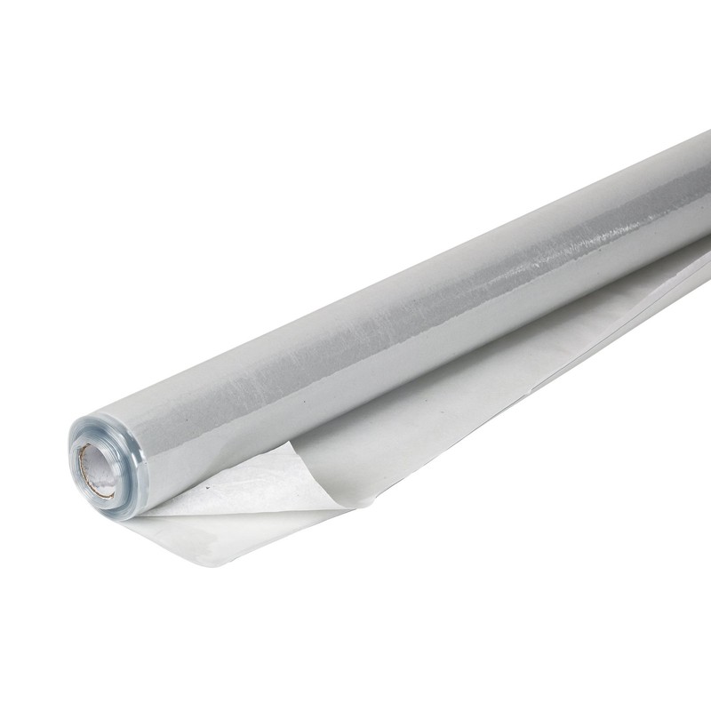 Crystal Clear Vinyl Sheeting Roll 44in x 18ft 4mil Frost King Protective Cover