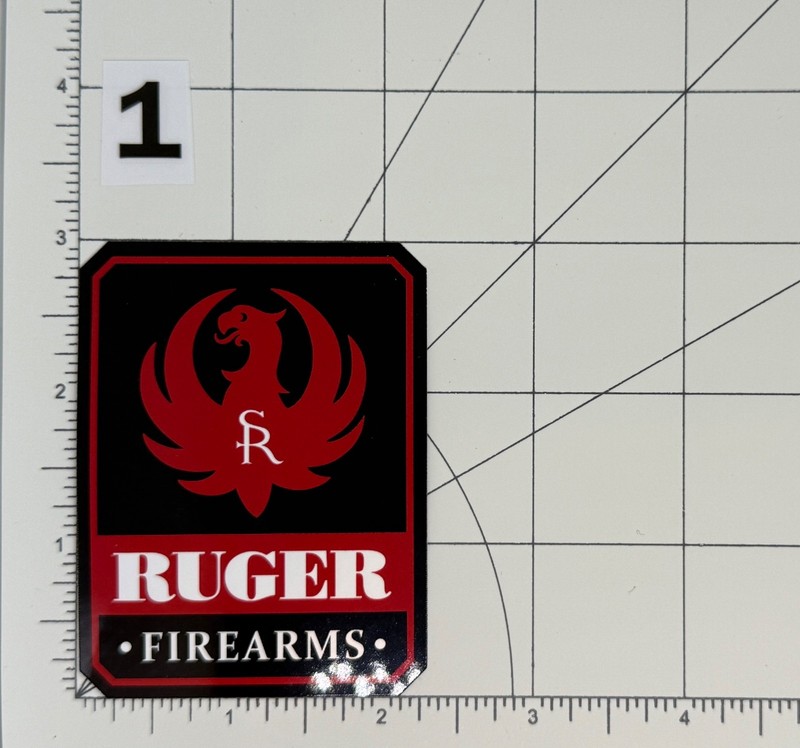 Ruger Firearm Stickers, Multiple Options Available. Pick One
