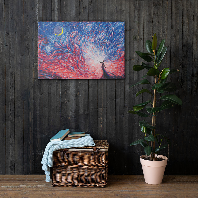 The Moon Child Canvas gallery
