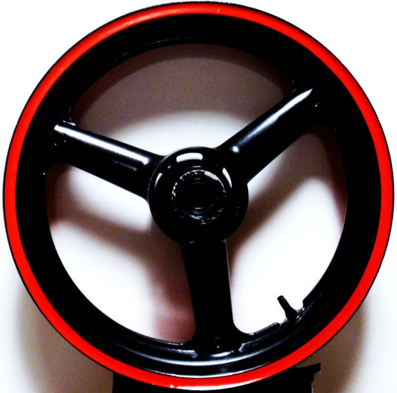 REFLECTIVE RIM STRIPES WHEEL DECAL TAPE STICKER SUZUKI GSXR 600 750 1000 1300 R