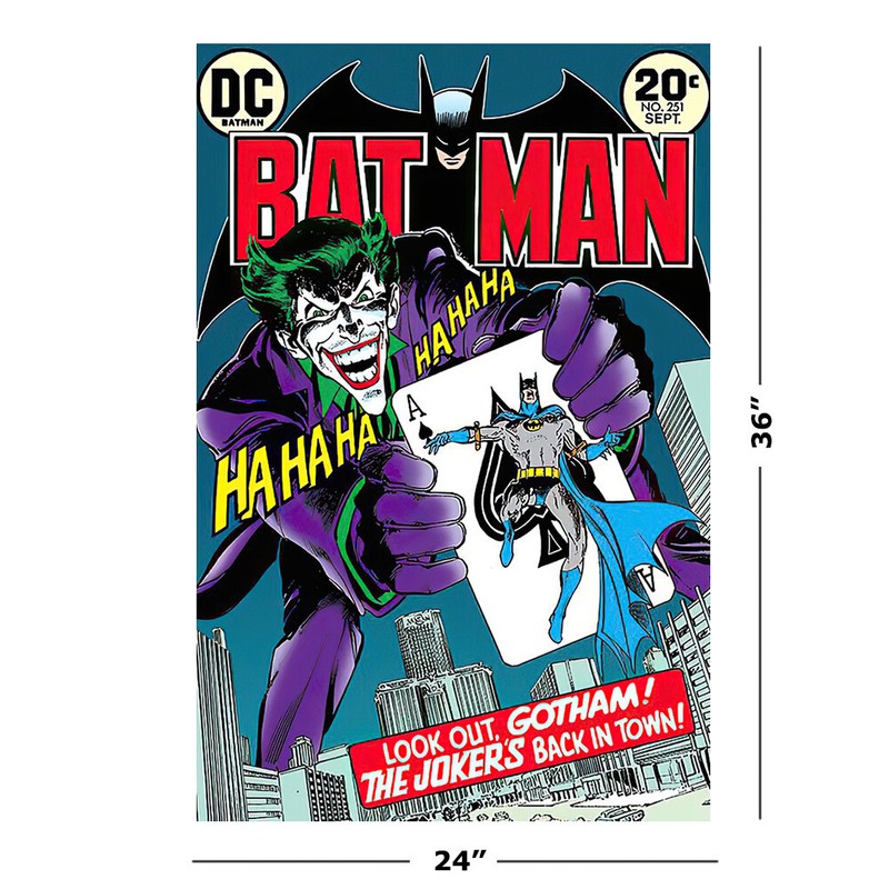 Batman - DC Comics Poster (The Joker's Back In Town) (Size: 24" X 36") gallery