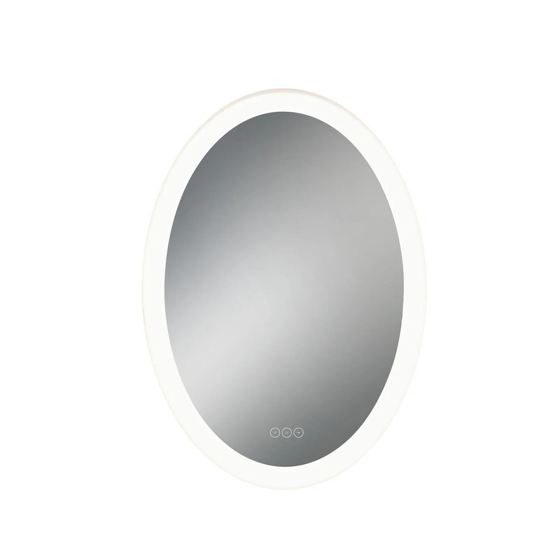 Eurofase 48110-013 Odessa Collection Pewter Nickel Silver LED Mirror Edge Lit