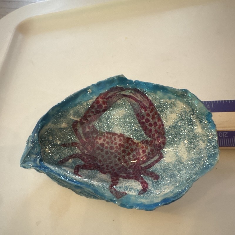 Sheila’s Shells – Red Crab Shell