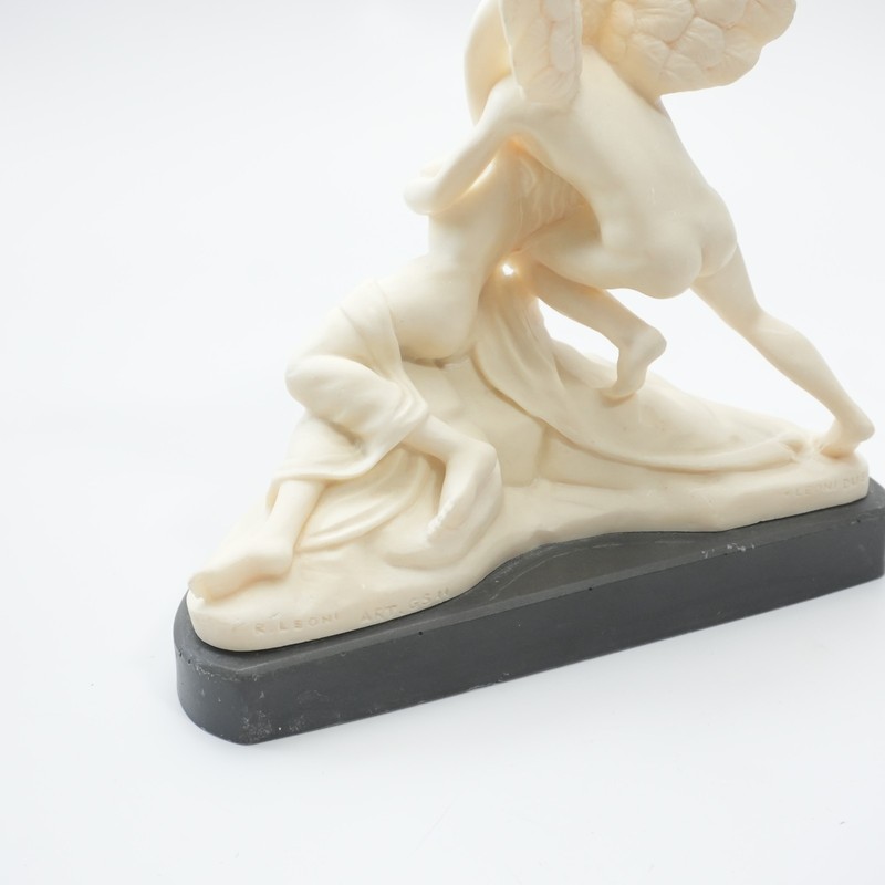 Amore E Psiche Statue By R Leoni Decorative 9" Figurine Statue Figure gallery