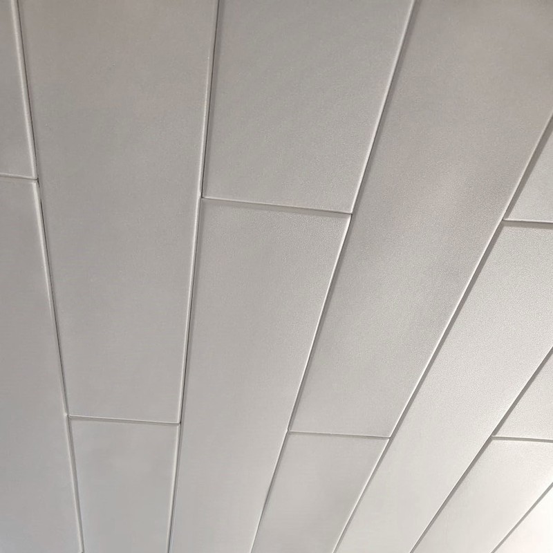 DIY Styrofoam Ceiling planks/Panels White - Glue up on popcorn. Pack of 36 pcs. gallery