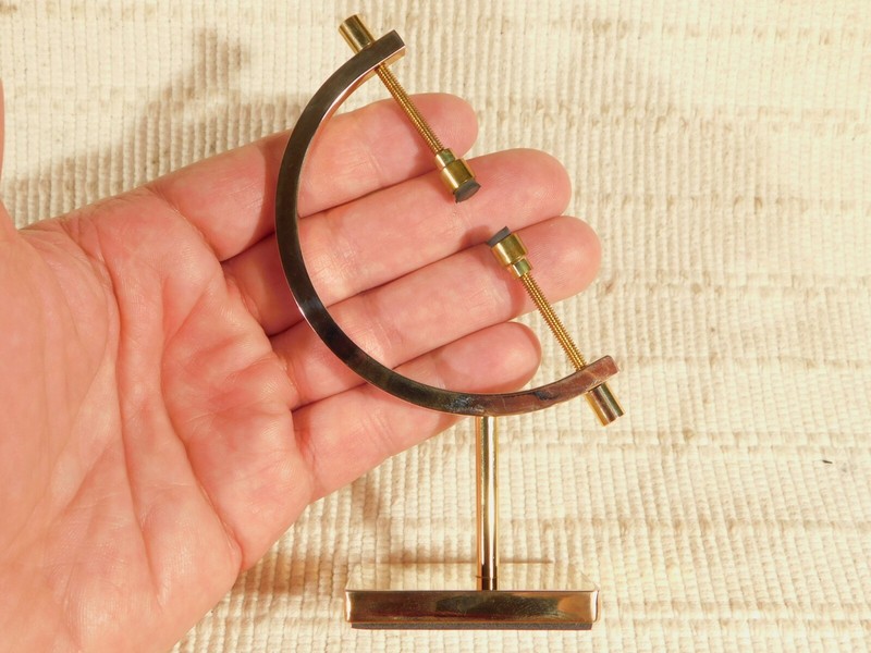 CALIPER Display Stand Adjustable Medium Size Gold Color gallery