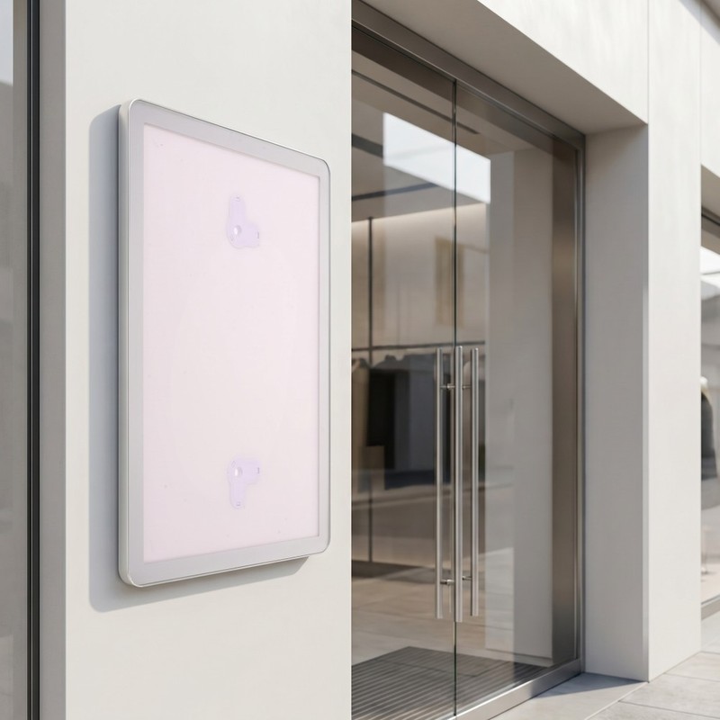 Elevator Advertising Frame Aluminum Photo Display Acrylic Magnetic A4 gallery