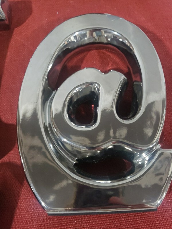 @ Sign Paper Weight, 7 inches high x 4 inches wide