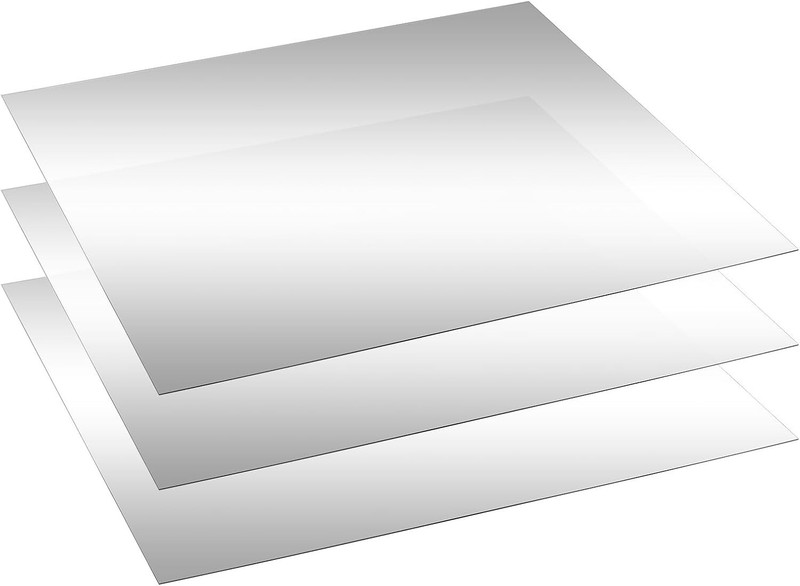 Durable Acrylic Two-Way Mirror Glass, 3-Pack - Ideal for Infinity Mirrors^ gallery