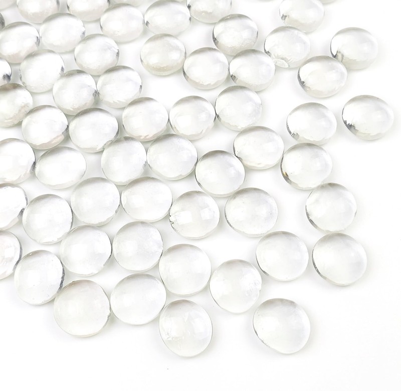 FANTIAN 1lb Clear Glass Beads for Vases, 100 Pcs 1 Pound, gallery