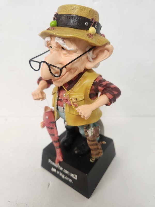 Coots Fisherman Figurine Item No. 12601 Home Decor gallery