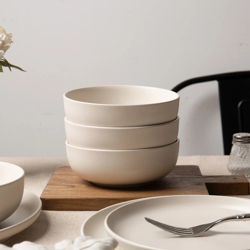 12-Piece Stoneware Dinnerware Sets With Mugs Microwave Dishwasher Safe Non-To gallery