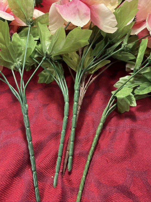 Silk Peony Artificial Fake Flowers Bunch Bouquet Home Wedding Party Decor - 9455 gallery