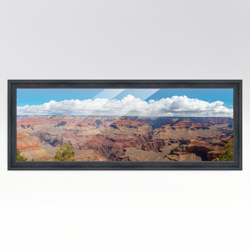 5x10 In Frame Black Real Wood Picture Frame Width 1.5 inches | Interior Frame De gallery