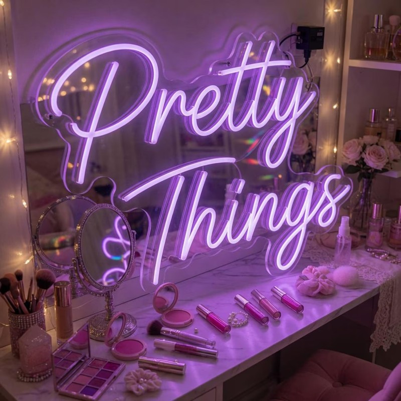 Custom Aesthetic Neon Sign Personalized Wedding Gift Wall Decor gallery