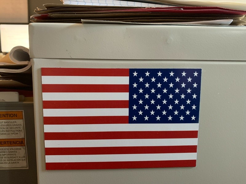 american flag magnet reverse direction car magnet 4" x 6" car truck flag magnet gallery