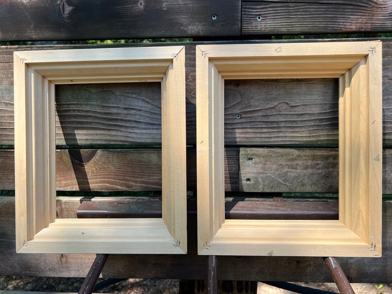 Unfinished 11x13x3 inch Wood Picture Frame gallery