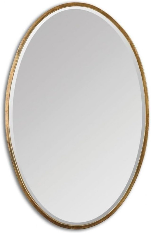 Herleva 27.88" Elegant Oval Mirror for Stylish Home Décor