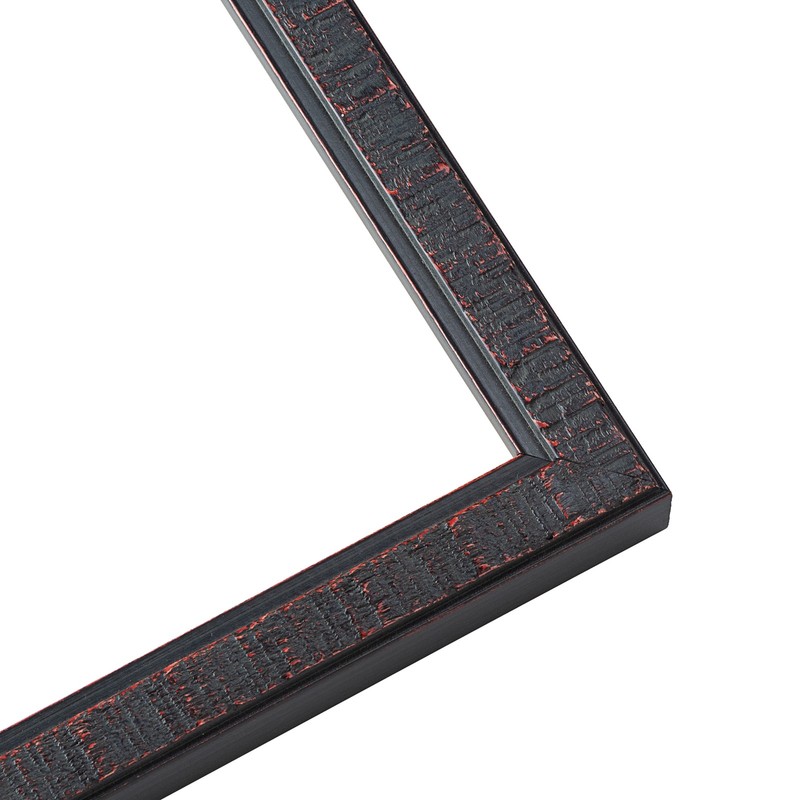 12x10 Frame Brown Picture Frame Modern Photo Frame UV Acrylic, Acid Free Backer gallery