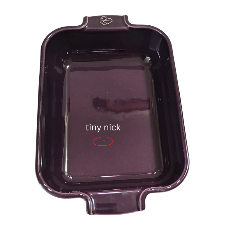 Peugeot Rectangular Trinket Dish | Aubergine Purple | Made in France | Decor gallery