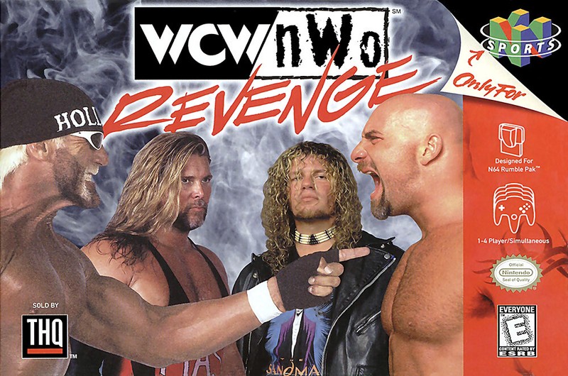WCW nWo Revenge BOX ART Nintendo 64 N64 Premium POSTER MADE IN USA – N64085