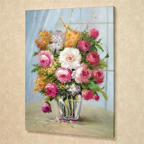 Blooming Bouquet Canvas Art Multi Pastel