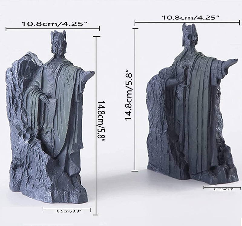 Lord of The Rings Resin Bookends Hobbit Themed Decorative Book Stopper Blue gallery