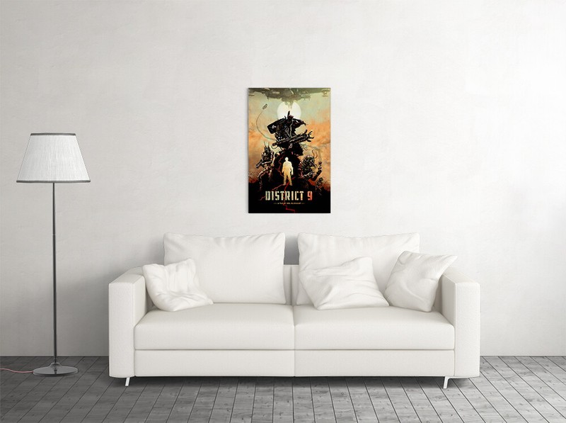 District 9 Vintage Classic Action Movie Wall Art Home Decor - POSTER 20x30 gallery