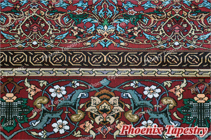 Moroccan Style III Tapestry Wall Hanging Jacquard Weave Art 100% Cotton 55"x67" gallery