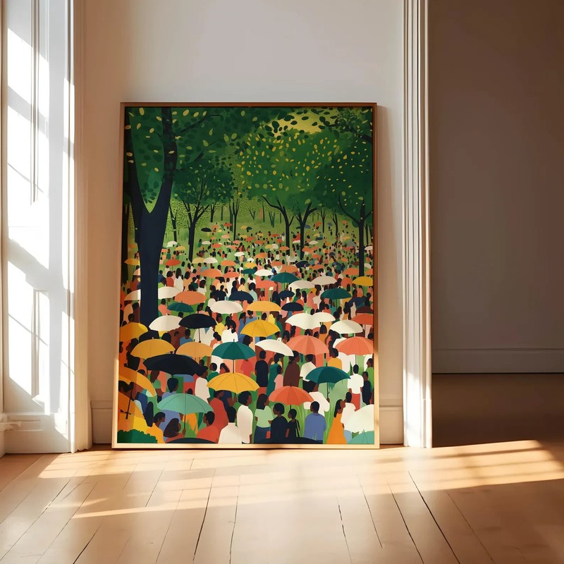 African American Wall Art Black Art Print