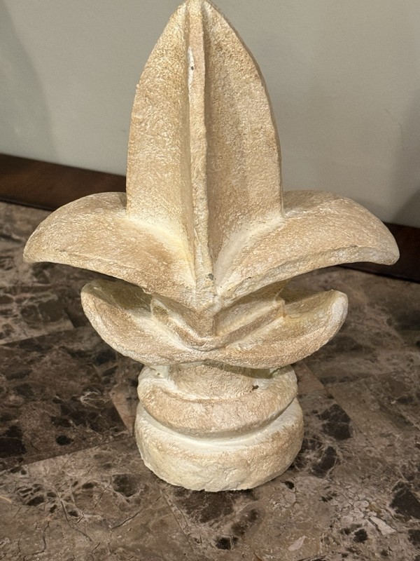 3 Piece Off White/Tan Decorative Home Decor. Used. Great Condition. Approx. 9in gallery