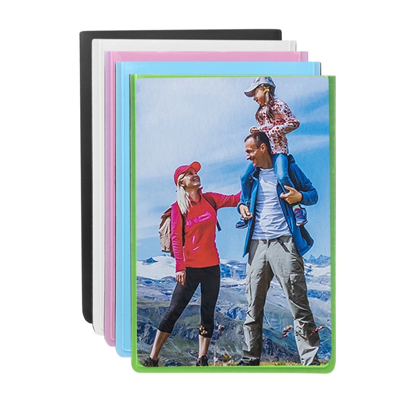 10Pcs Magnetic Picture Frame, 4 x 2.5 Inch Magnetic Frame Holder, Multicolor