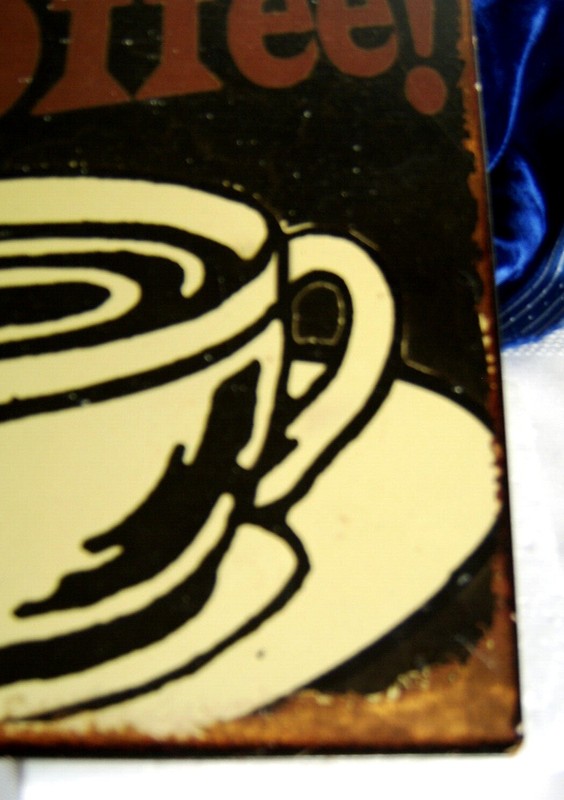 Life Is Too Short For Bad Coffee & Cappuccino Signs / 2 Steel Novelty Signs gallery
