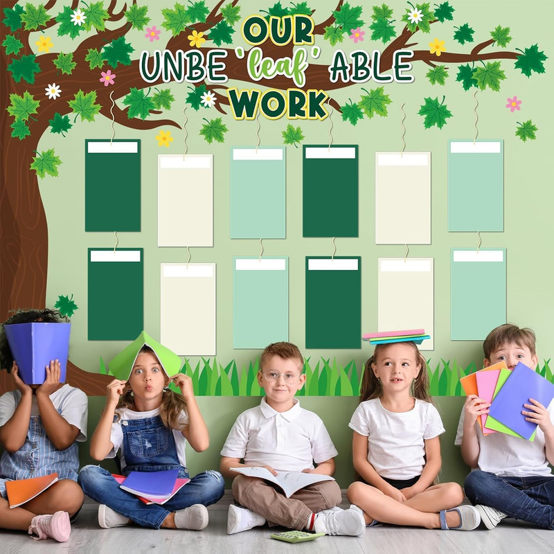 Student Work Display Bulletin Board Summer Tree Bulletin Board Decoration Unbele gallery