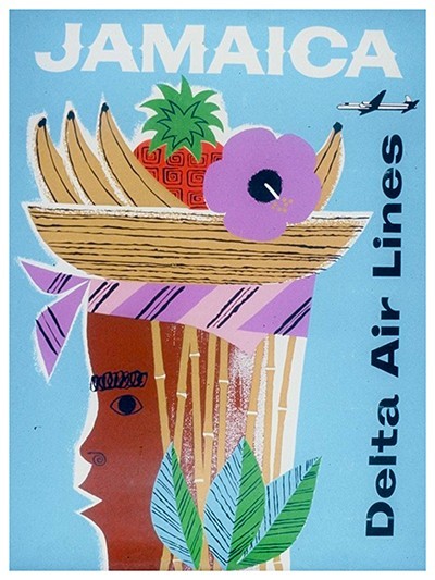 Jamaica Art Vintage Travel Poster Jamaican Print 12×16″ Rare Hot New XR151