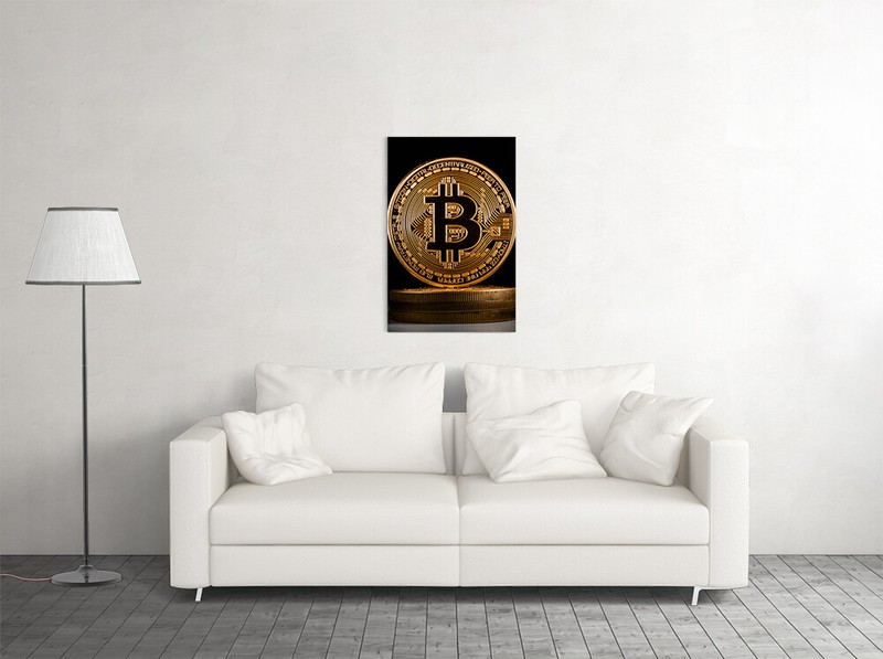 Bit Coin Digital Independent Money Print Wall Art Home Decor - POSTER 20x30 gallery