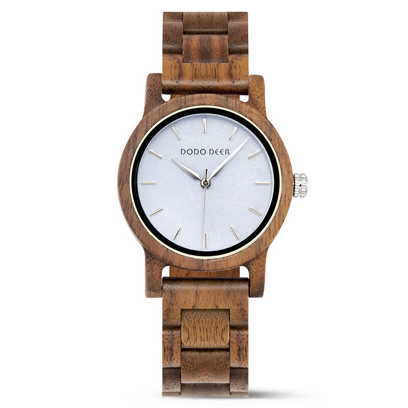 New Design Fashion Ladies Watches Natural Sandalwood Walnut Wood Watch for women gallery