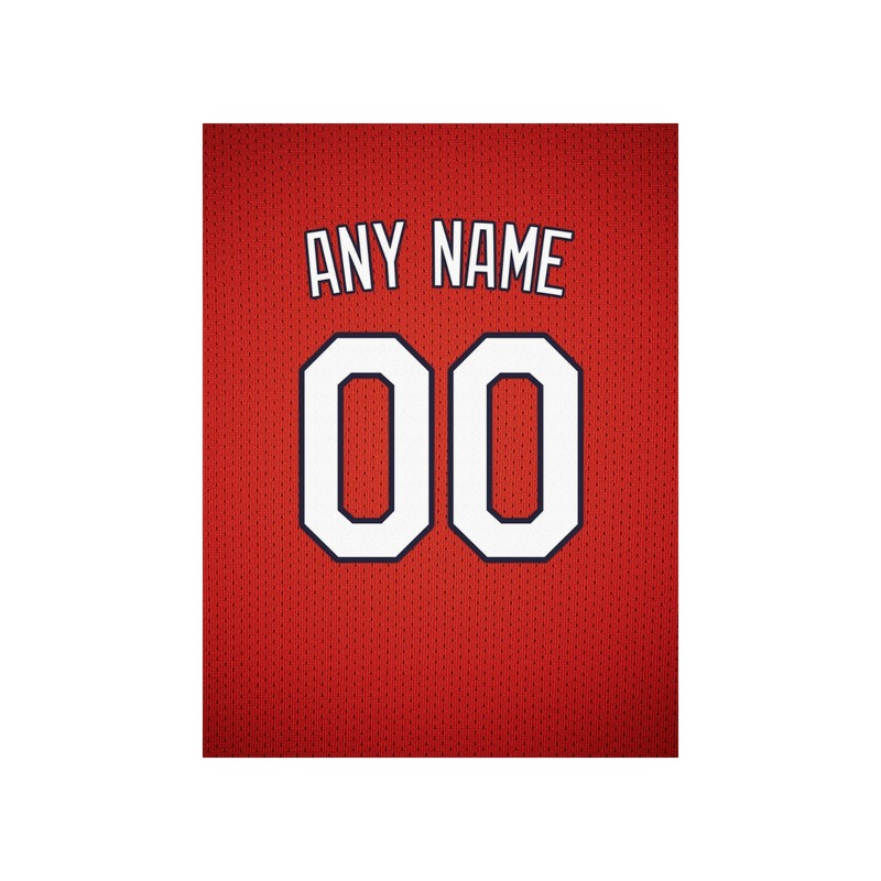 St Louis Cardinals Jersey Print-Personalized Any NAME & NUMBER