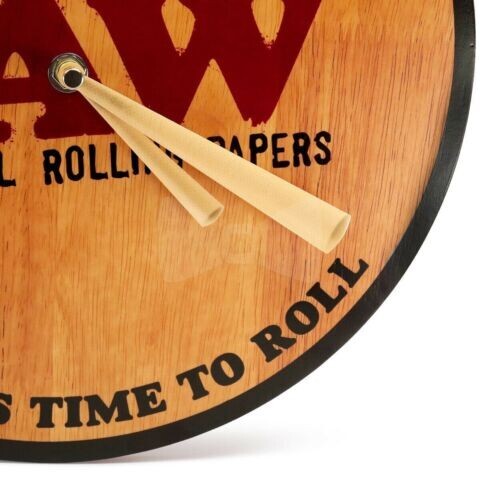 🔗🕜 LIMITED EDITION RAW WOODEN CLOCK PLUS FREE RAW LANYARD🤠🔥 gallery